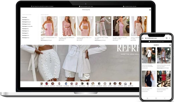 AI-powered search example