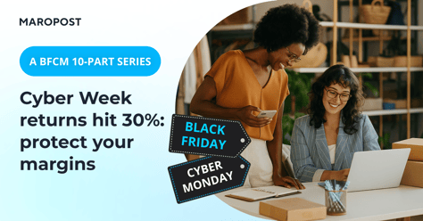 Cyber Week returns hit 30%: protect your margins