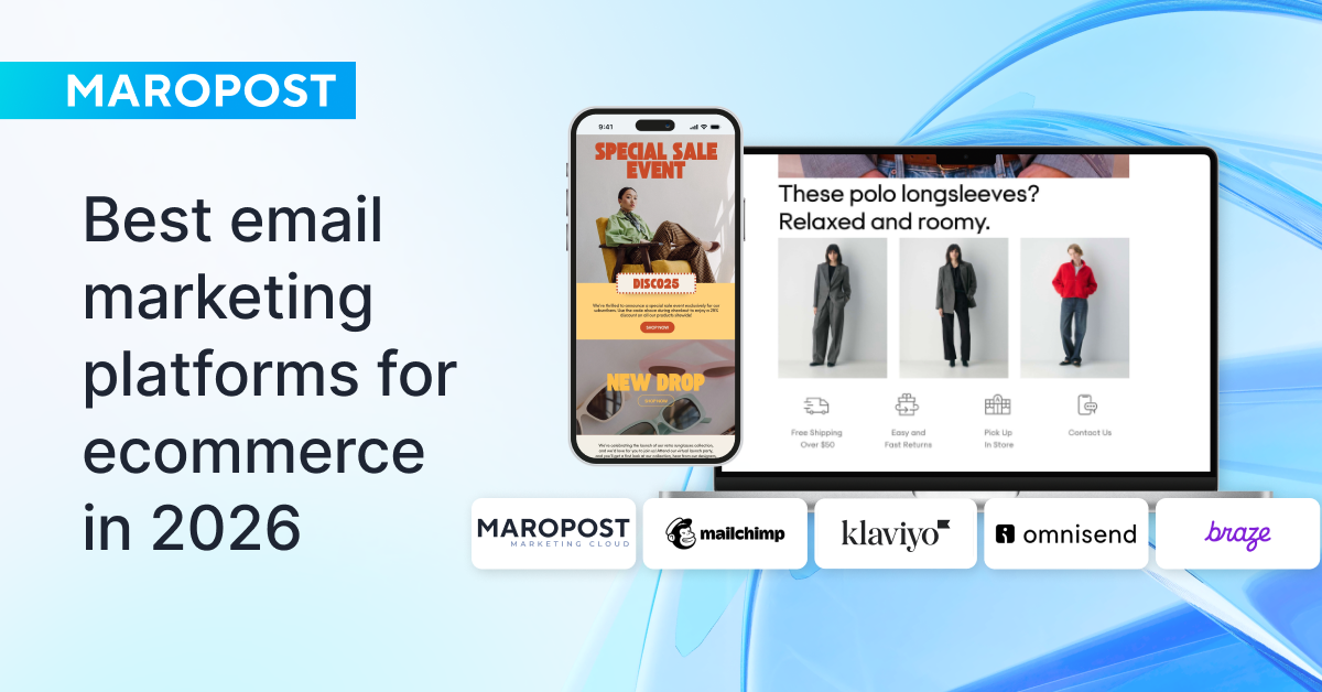 Best email marketing platforms for ecommerce in 2026 - Maropost