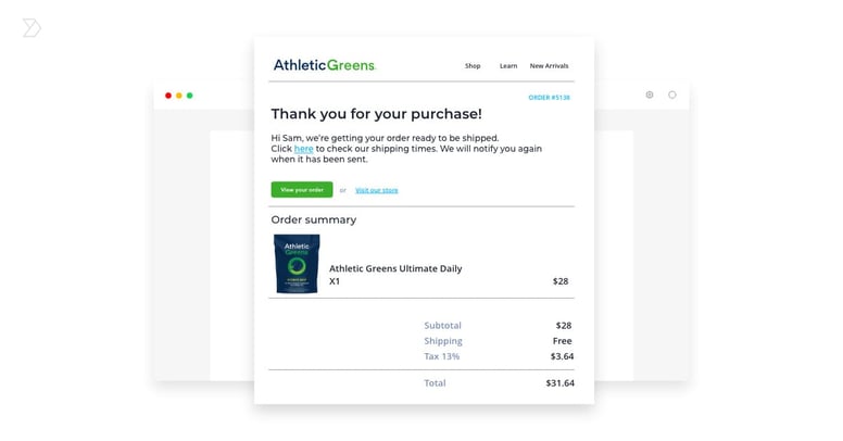 Order-confirmation