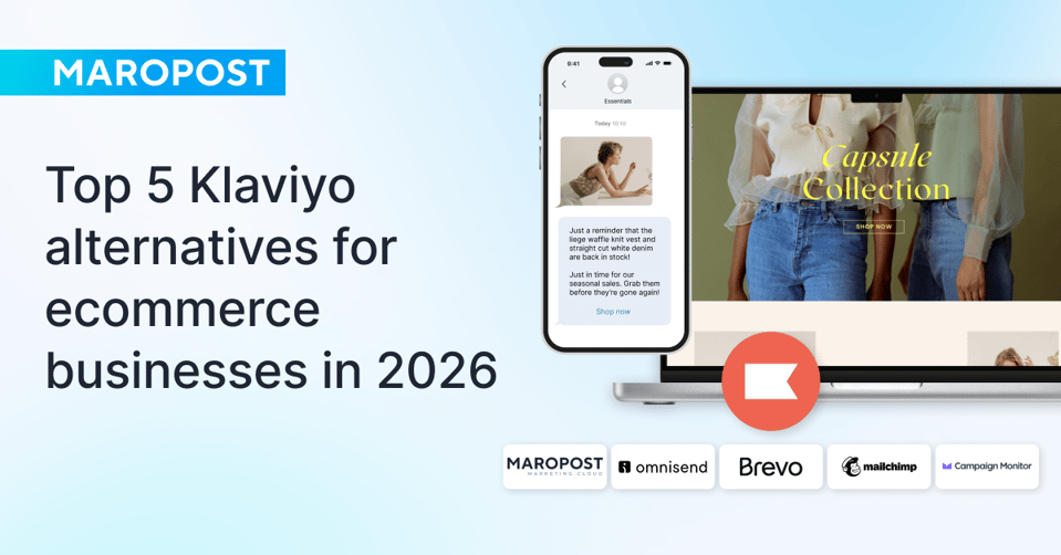 Top 5 Klaviyo alternatives for ecommerce businesses in 2026