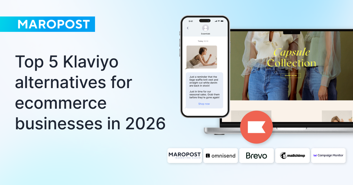 Top 5 Klaviyo alternatives for ecommerce businesses