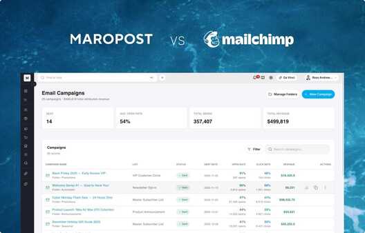 Maropost vs Mailchimp