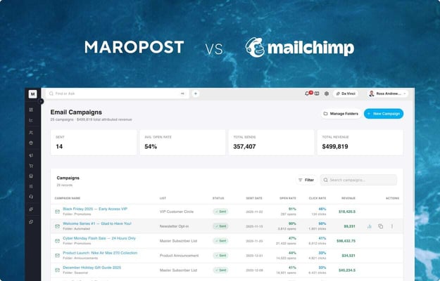 Maropost vs Mailchimp