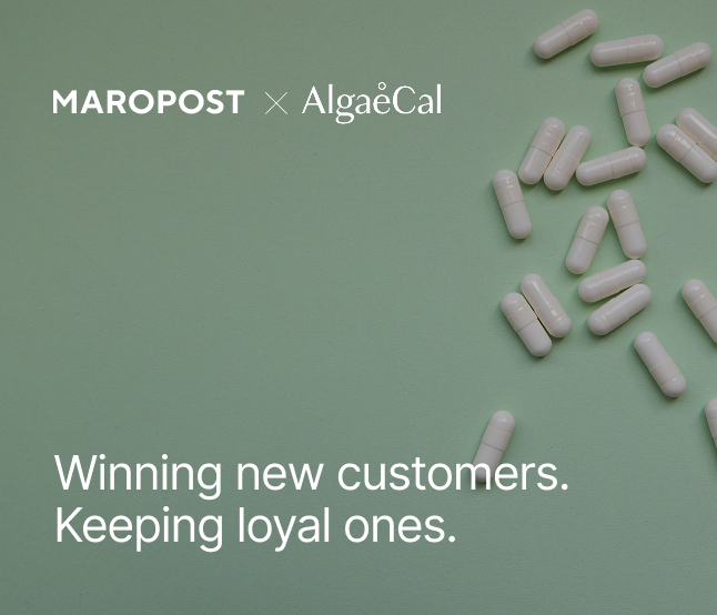AlgaeCal product photography