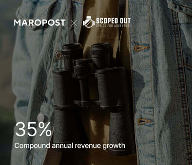 Maropost x Scoped Out — 35% compound annual revenue growth