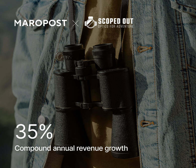 Maropost x Scoped Out — 35% compound annual revenue growth