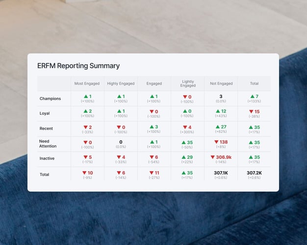 eRFM reporting