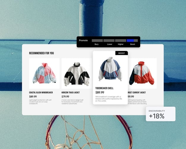 Merchandising rules and pinning