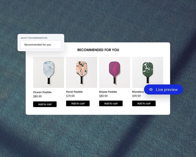 Recommendations preview