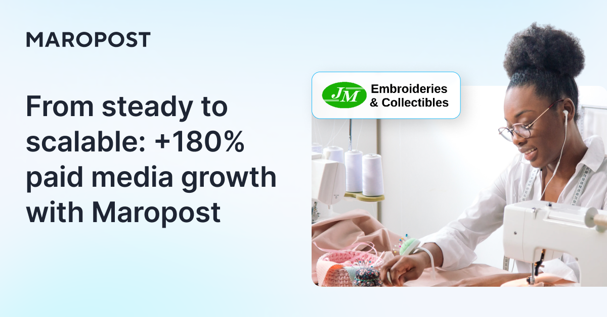 JM Embroideries scales ecommerce growth by 180% with Maropost and Donohue Consultancy