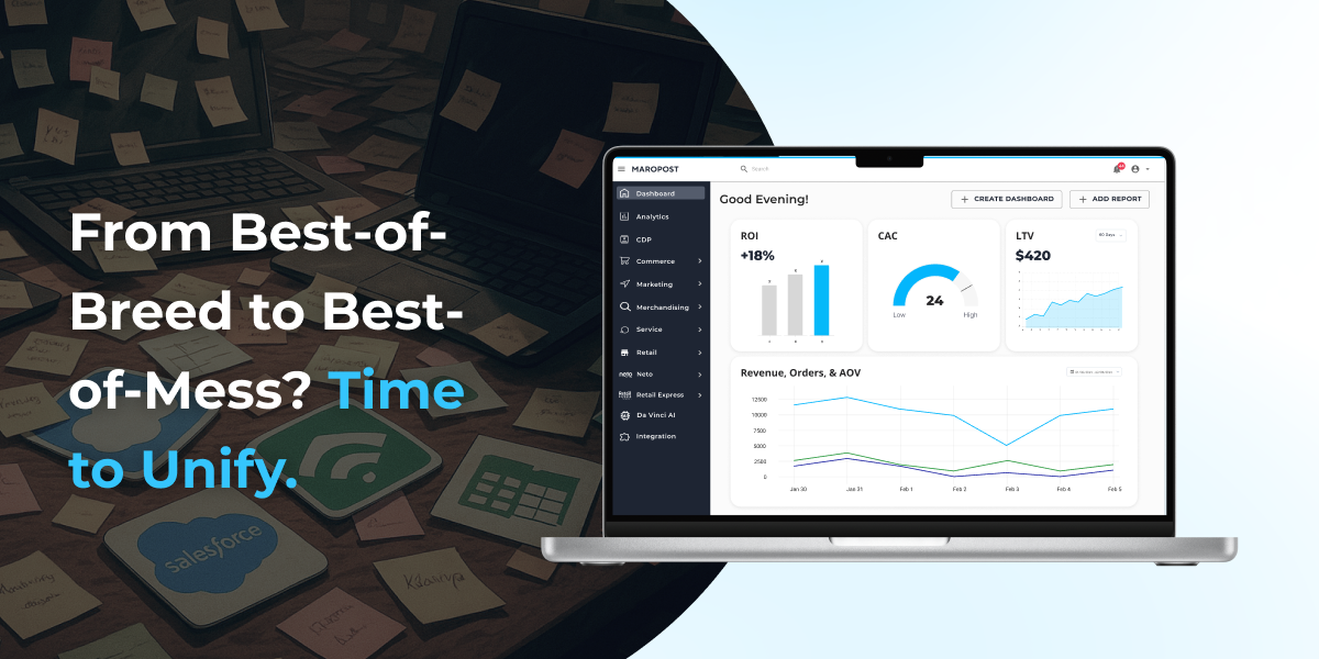 Your Commerce Stack Isn’t Best-of-Breed — It’s Best-of-Mess